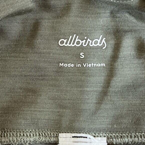 Allbirds Natural Leggings Hazy Pine Mid Rise Size Small Eco Friendly Fabric - Picture 3 of 14